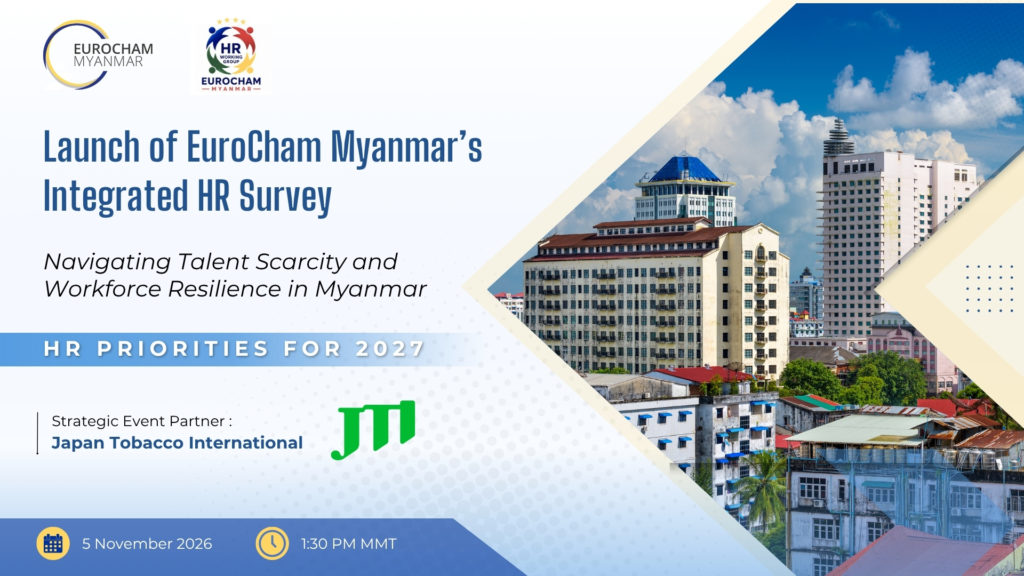 Launch of EuroCham Myanmar’s Integrated HR Survey